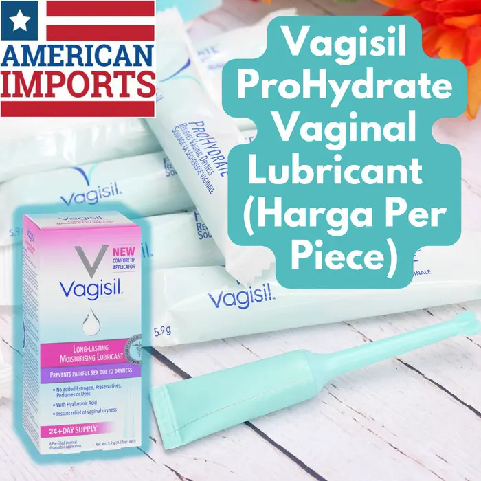 KOLEKSI BARU 1 Count - Vagisil ProHydrate Natural Feel Internal Moisturizing Gel