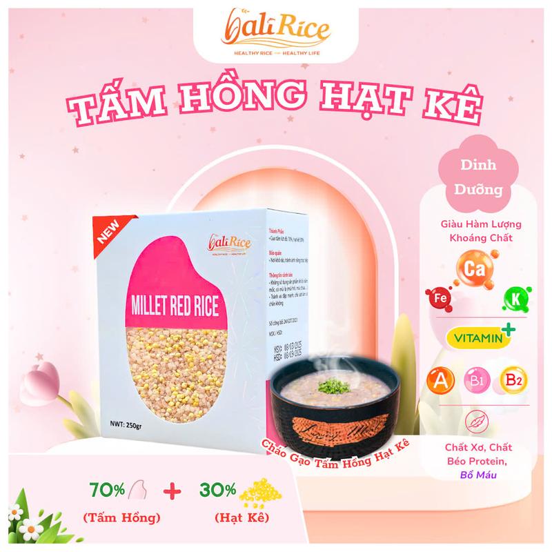 [BALIRICE] Set gồm 5 hộp (Khi mua 1 Set Tặng 1kg Tấm Thơm) Gạo Tấm Non Mix Hạt Dinh Dưỡng - Thương Hiệu BaliRice 1