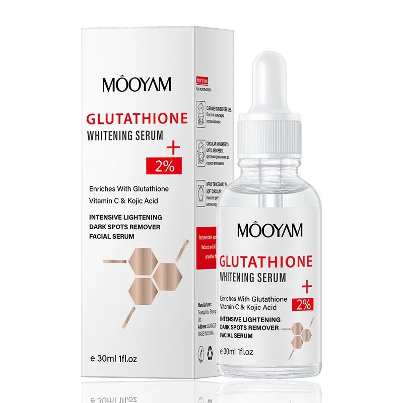 mooyam glutathione whitening serum MOOYAM niacinamide whitening glutathione serum skincare concentration 2%  enriches with vitamin c kojic acid remover facial