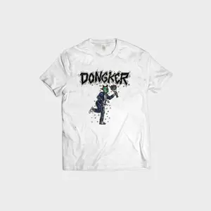 T-shirt Band Donker Sepenggal Sadar Cotton Combed 20s Ukuran S-XXXL Nyaman untuk Empat Musim