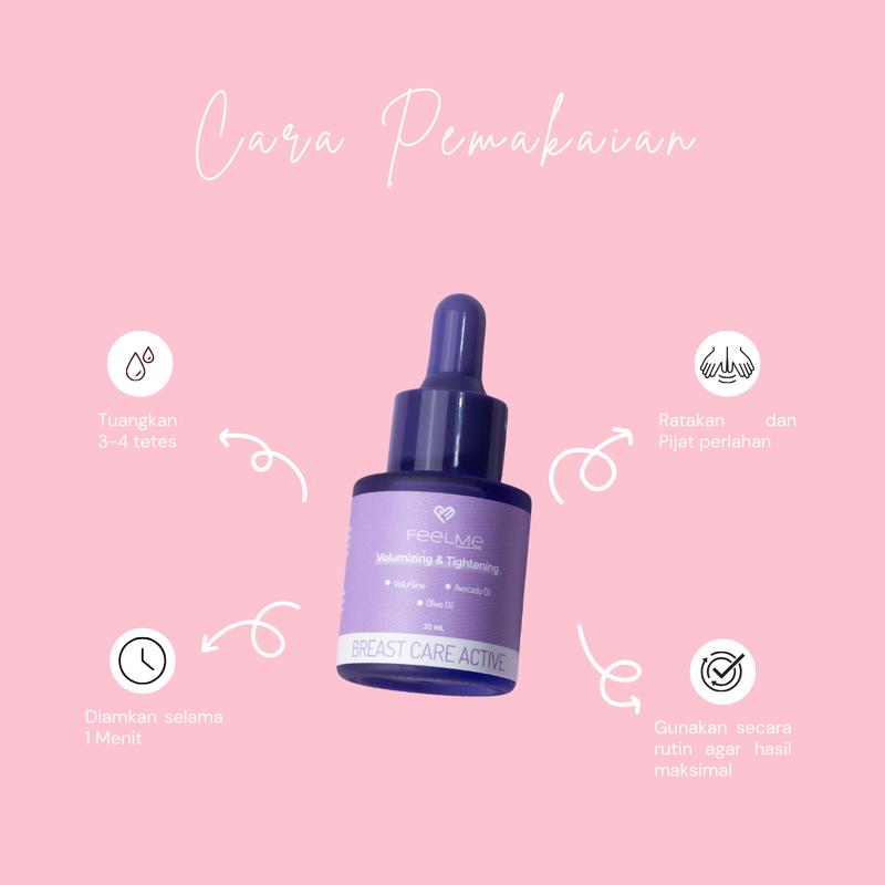 FEELME Bust Fit With Volufiline Serum Active 20ml Perawatan PD Wanita 3