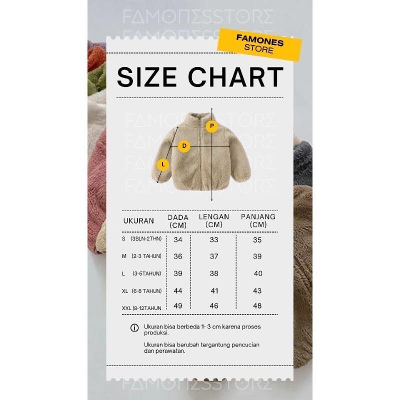 Product Introduction of jaket puffer kids / jaket anak gelembung usia 1-12 tahun hangat untuk sianak Perempuan size l (3-4th) ziper hitam jaket & mantel Abu Biru 13