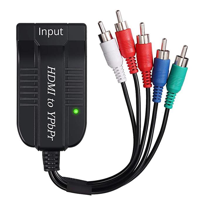 Jual Scaler HDMI to RGB Component 5 RCA YPbPr Video + R/L 1080P Audio ...