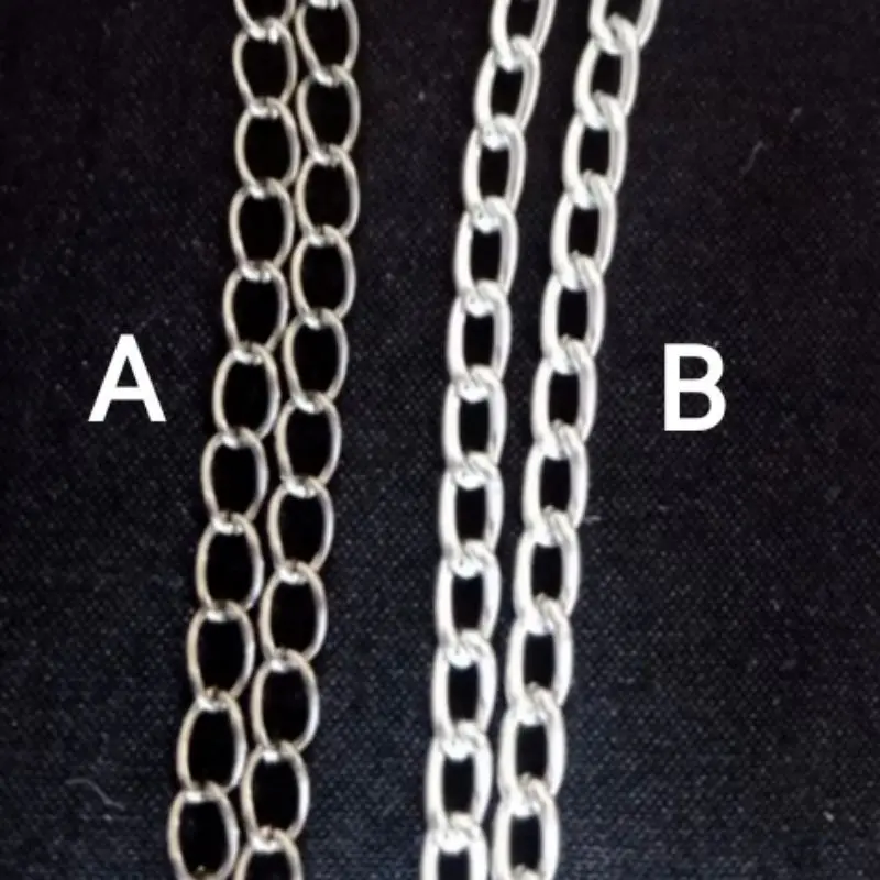 rantai 1 meter tambahan gelang kalung aksesoris