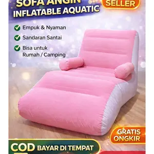 AQUATIC sofa angin inflatable Sofa Angin Beanbag Lay Bag Squishy Inflatable Sofa Tiup Angin Lazy Bag Outdoor indoor