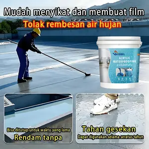 Lem Sealant Gel Aquaproof Anti Bocor Rembes Air Pelapis Penambal Perekat Transparant Bening Atap Genteng Dinding Tembok Plafon Retak Super Kuat SVISBEL Invisible Waterproof Original
