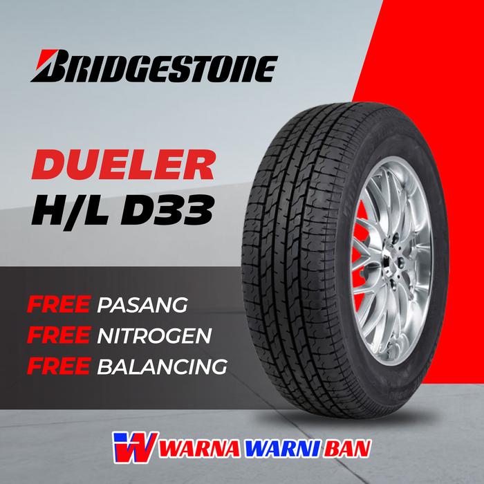 Gambar Ban Mobil Bridgestone Dueler HL D33 235 60 R18 18 dari Warna Warni Ban Kota Bandung Tokopedia