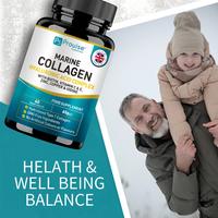 Gambar Kolagen Laut dengan Hyaluronic Acid 1100mg 60 Kapsul Vitamin C+E+Biotin Optimal untuk Kulit & Rambut - 60 Kapsul dari Prouise Green Riverina Nutrisi Store Kota Tangerang 5 Tokopedia