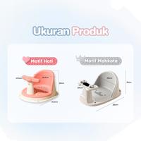 Gambar [Dapat Box Produk] KISUBO Baby Bath Seat Stool Kursi Mandi Bayi Tempat Mandi Bayi Anak - BBSS-052-BLUE dari KISUBO Indonesia Kota Administrasi Jakarta Utara 4 Tokopedia