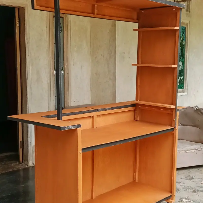 booth lipat portable/Booth kayu/Booth jualan 2