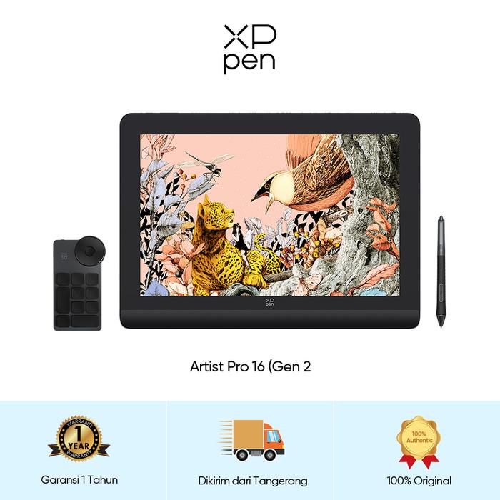 液タブ・ペンタブ Artist Pro 16 Drawing Display ( Gen 2 ) XPPen Artist Pro 16 (Gen 2) Mesa Digitalizadora com Tela 16K