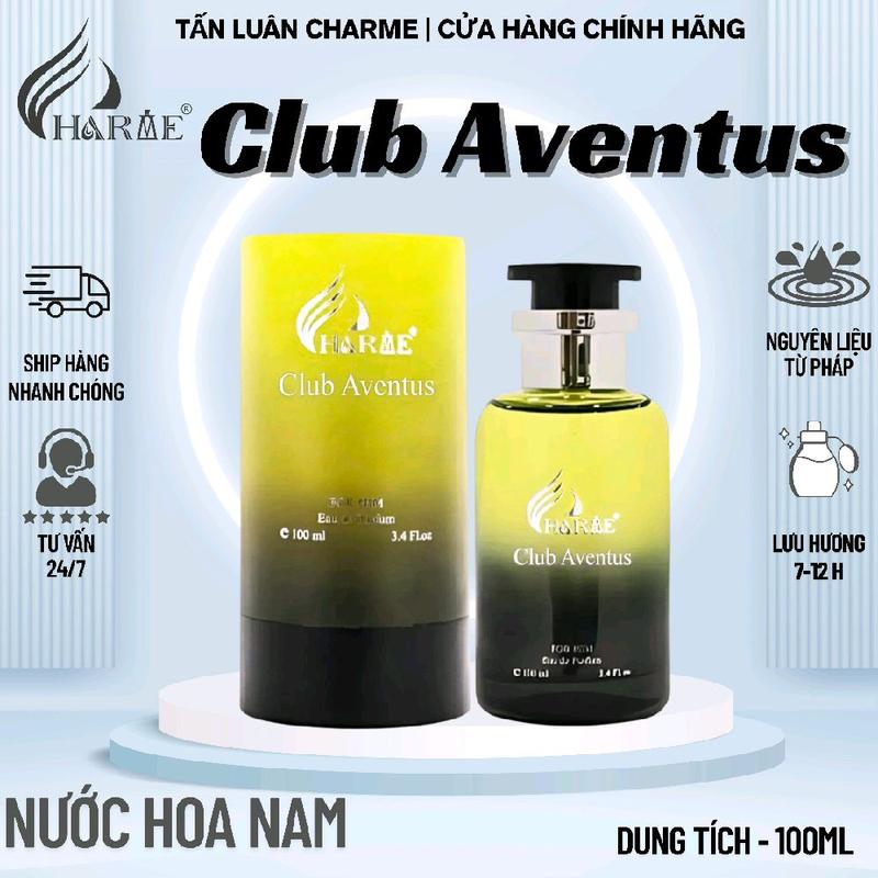 NƯỚC HOA CHARME CLUB AVENTUS 100ML - NƯỚC HOA NAM THƠM LÂU