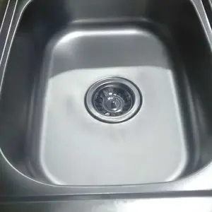 Bak Cuci Piring Stainless Steel + Kran Fleksibel + Afur + Selang Anti Karat Kitchen Sink 50cm x 40cm Wastafel cuci piring stainless premium