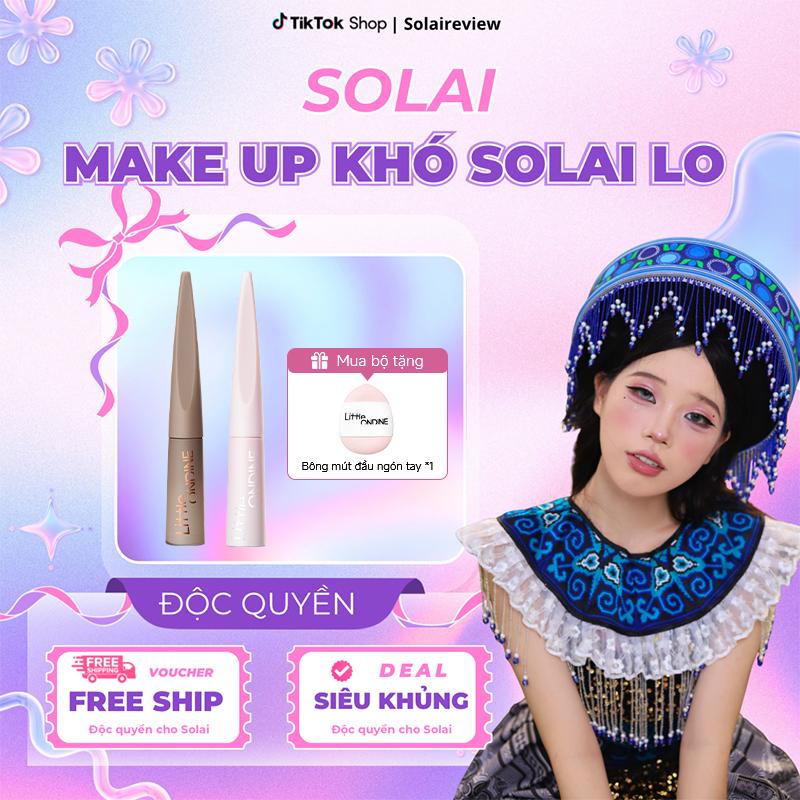 【SOLAI Kem Highlight dạng lỏng Little Ondine tạo khối bắt sáng má hồng