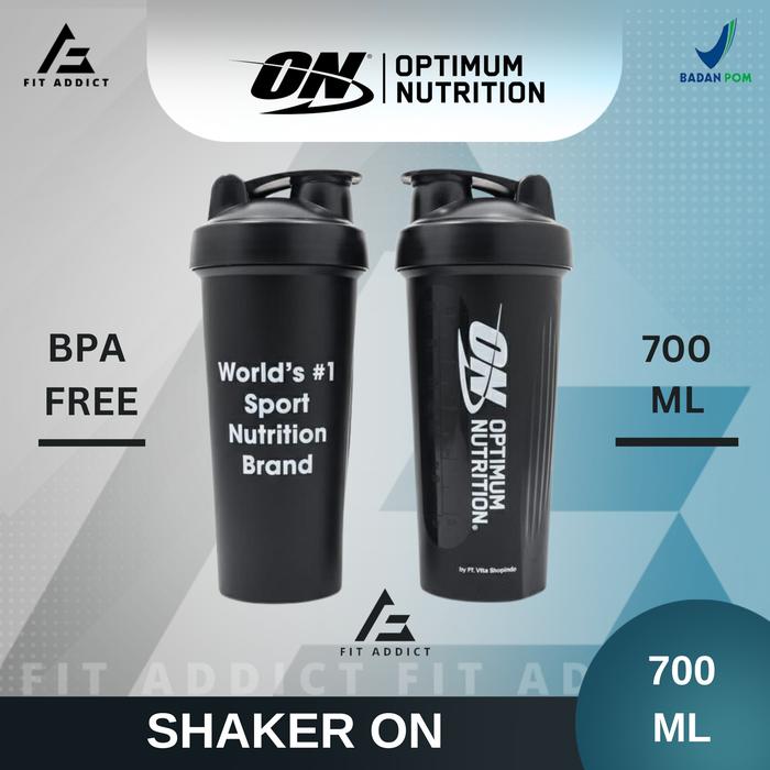 Gambar Shaker ON Optimum Nutrition 700 ml 700ml / Tumbler / Botol Fitness / Botol Minum - PURPLE dari Fit Addict Kota Administrasi Jakarta Barat Tokopedia