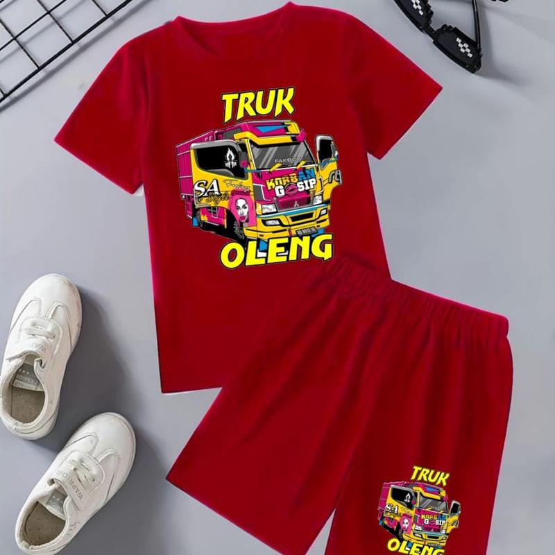 Product Introduction of SETELAN ANAK LAKI-LAKI TRUCK OLENG 1-8 tahun 6