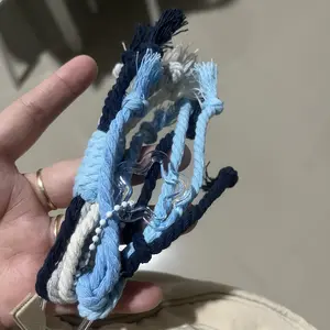 SELUSA MACRAME KEYCHAIN (charm bag) | Gantungan tas aesthetic