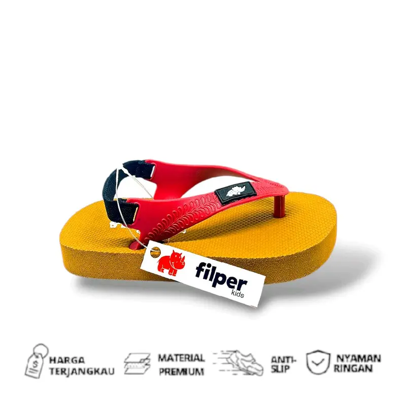 sandal anak flipper tali belakang,sandal anak japit flipper laki-laki / perempuan ( UNISEX ),mocca series 2