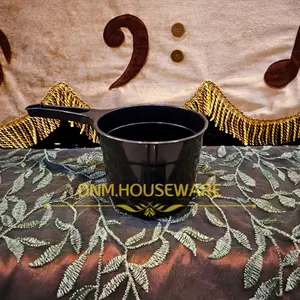 Gayung Wadah Ciduk Air Mandi Cuci Plastik Kecil Estetik Aesthetic Hitam Putih Black White