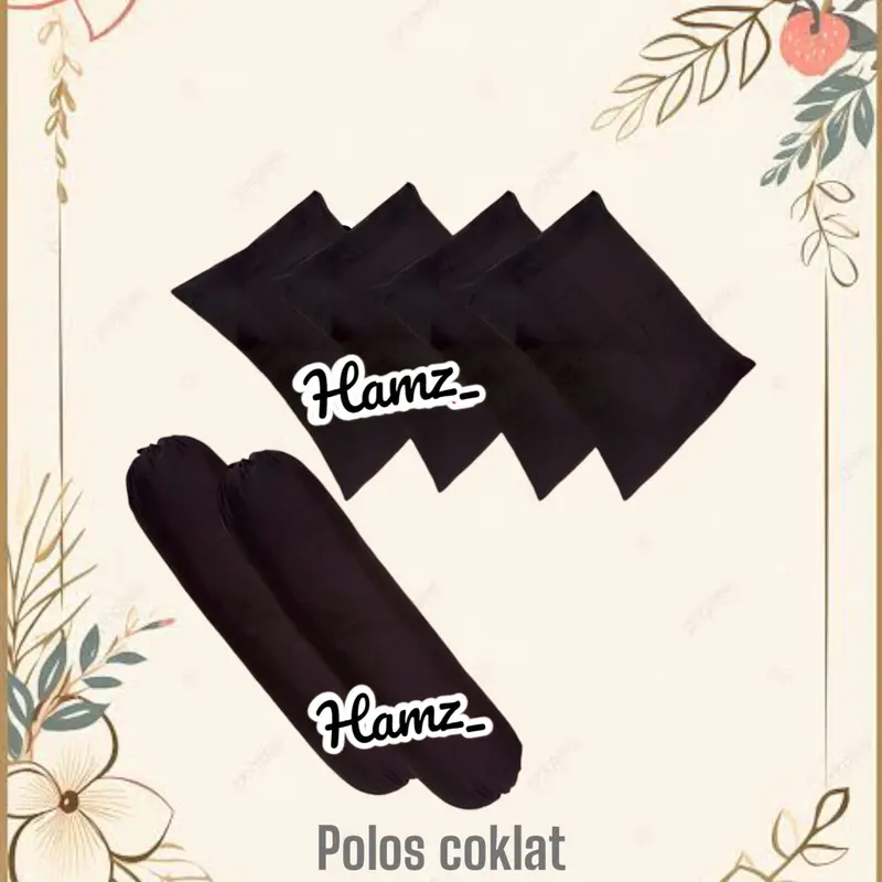 sarung bantal polos dan embos premium isi 6pc 4 sarung bantal 2 sarung guling sarung bantal motif dewasa uk45x60 4