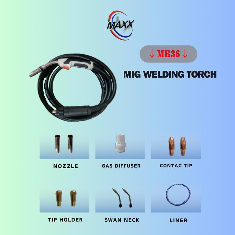 MB36 4M MIG WELDING TORCH Set - Hardware - TikTok Shop Malaysia