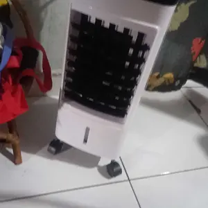 TIXX Air Cooler Portable Multifungsi 15L Tangki Air Besar 12m Jarak Hembusan 3 Kecepatan Angin Timer 12 Jam Roda Dapat Dipindahkan Praktis Untuk Rumah Kantor Toko Pabrik Gudang Kualitas Baik Awet Hemat Energi Aman Dan Nyaman