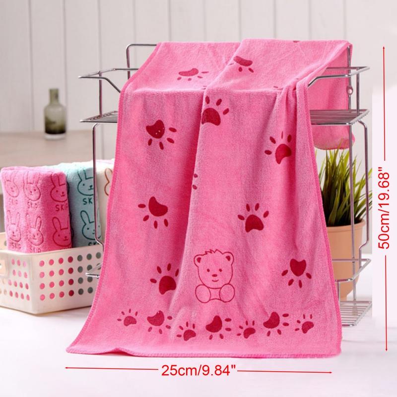 Babyhug Knit Terry Towels And Cartoon Print Pack Of 2 - Red