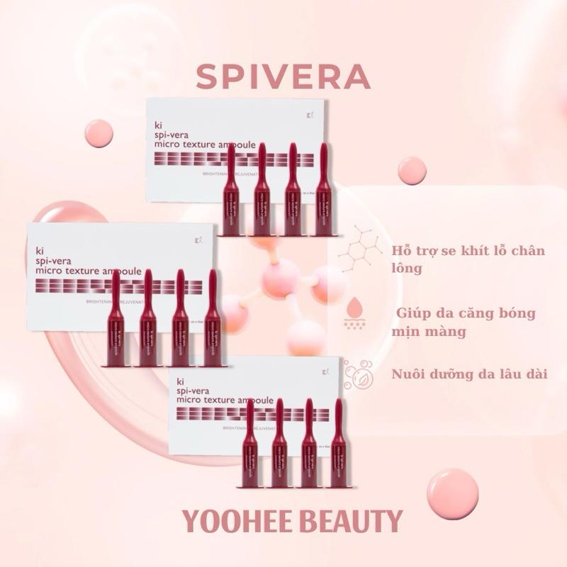  Y30-   combo 3 set   Spivera  micro spicule shot   12 ống - 36 lần dùng 