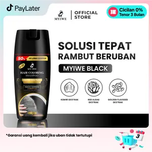 [ PROMO SPESIAL ] Myiwe Hair Coloring Shampo Penghitam Rambut Uban