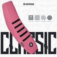 Gambar Kulit Jok Supersub Classic Series Pink Sarung Jok CRF KLX WR 155 Dtracker KTM Viar Diablo Kain Jok Motor Trail Supermoto - HITAM dari Supersub.sc Kota Bandung 1 Tokopedia