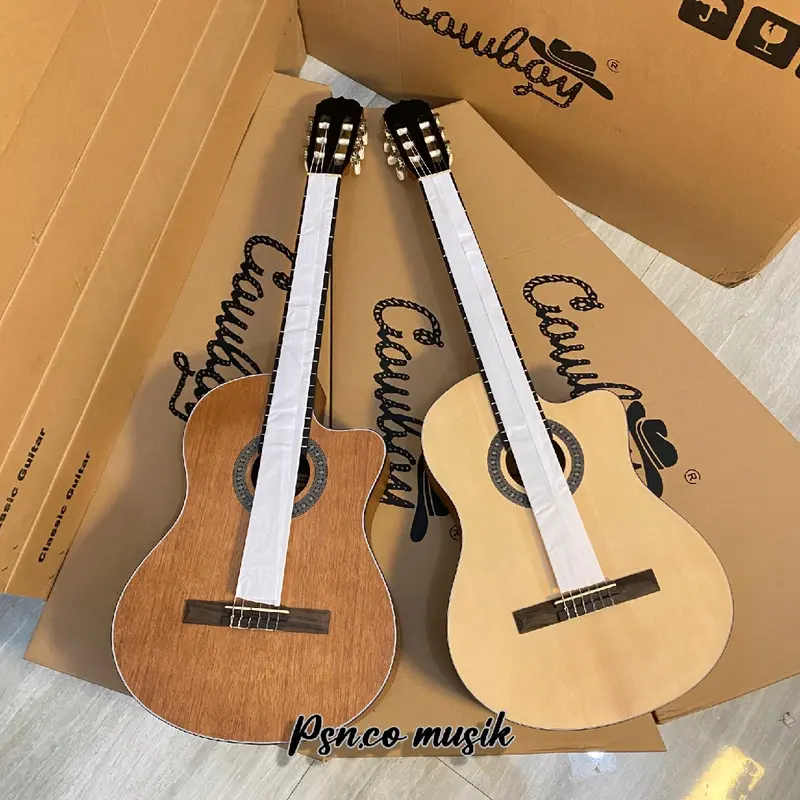 COWBOY ORIGINAL Gitar Akustik Klasik CGC 100 NA NS Free Packing Kayu 0
