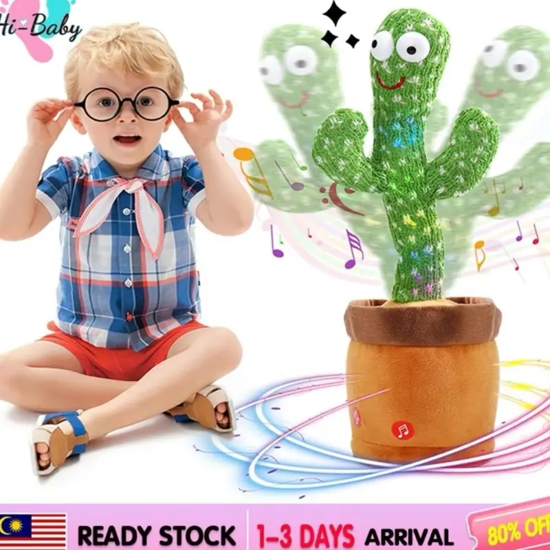 baby playing with cactus toy - TikTok Shop Malaysia