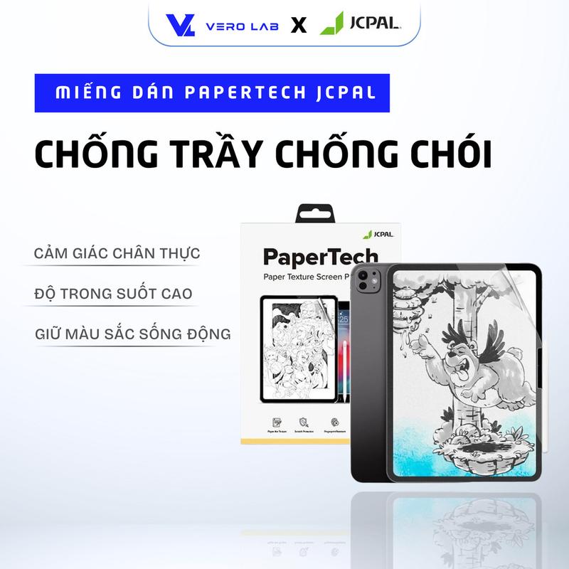 Miếng Dán PaperTech JCPAL Japanese Texture iPad 2019/ 2020/ 2021 - 10.2 inch