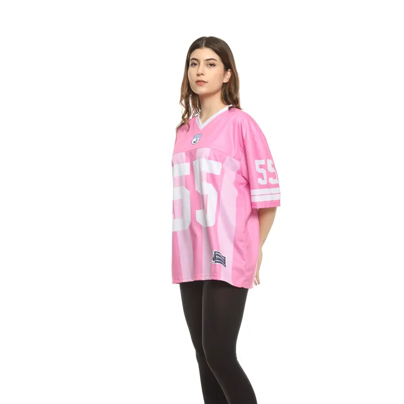 JERSIC JERSEY 55 Kaos Number series Oversize Pria Wanita Jersey OOTD Series Retro Vintage Y2k Korean Style Kpop Baseball Hockey Futsal Outfit Skena Baju Angka Huruf Nomor Aesthetic Pakaian Olahraga Sport 4