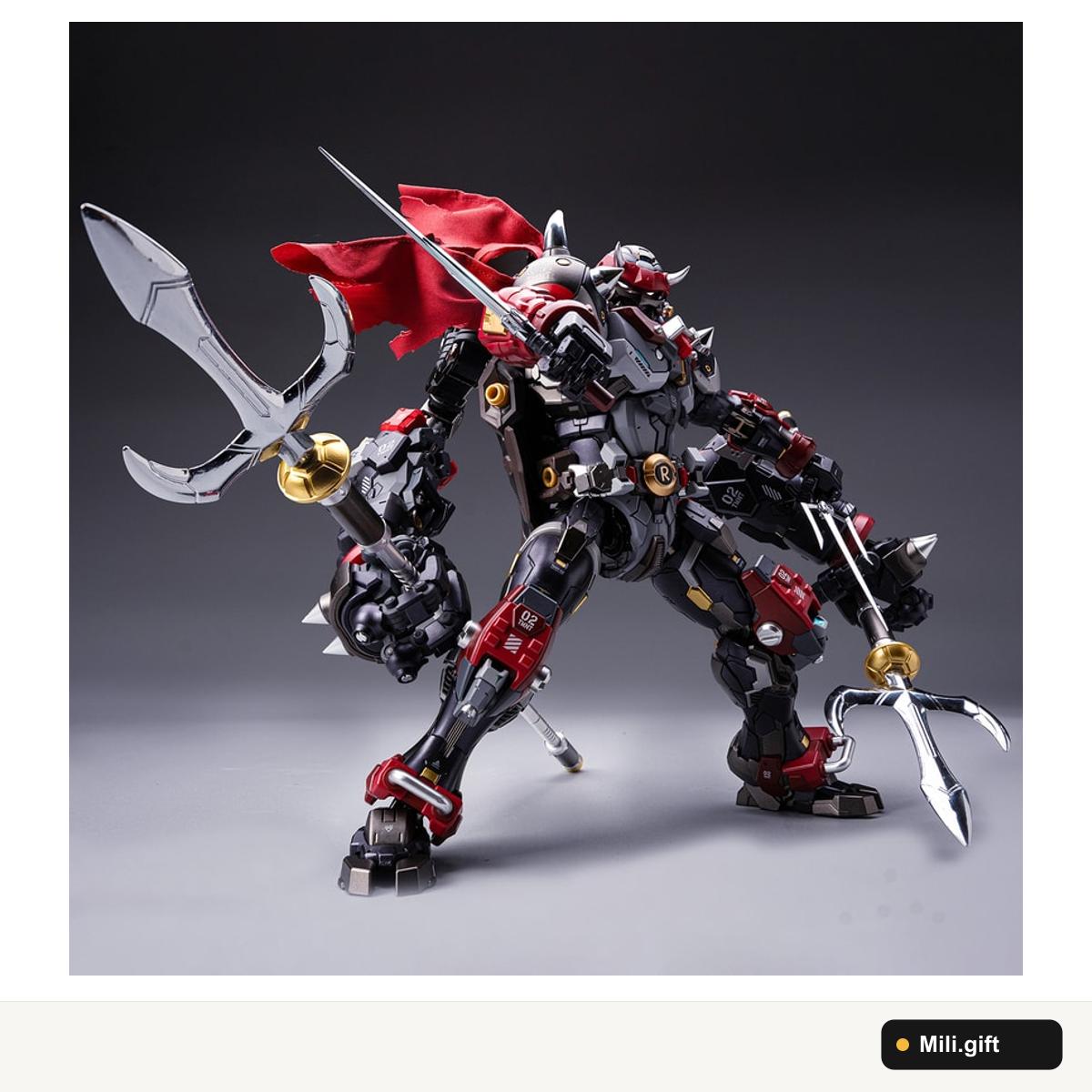 TMNT Raphael Night Patrol Ver. - Mô hình mecha hoàn thiện | Mã RAPHAEL-NIGHT-PATROL