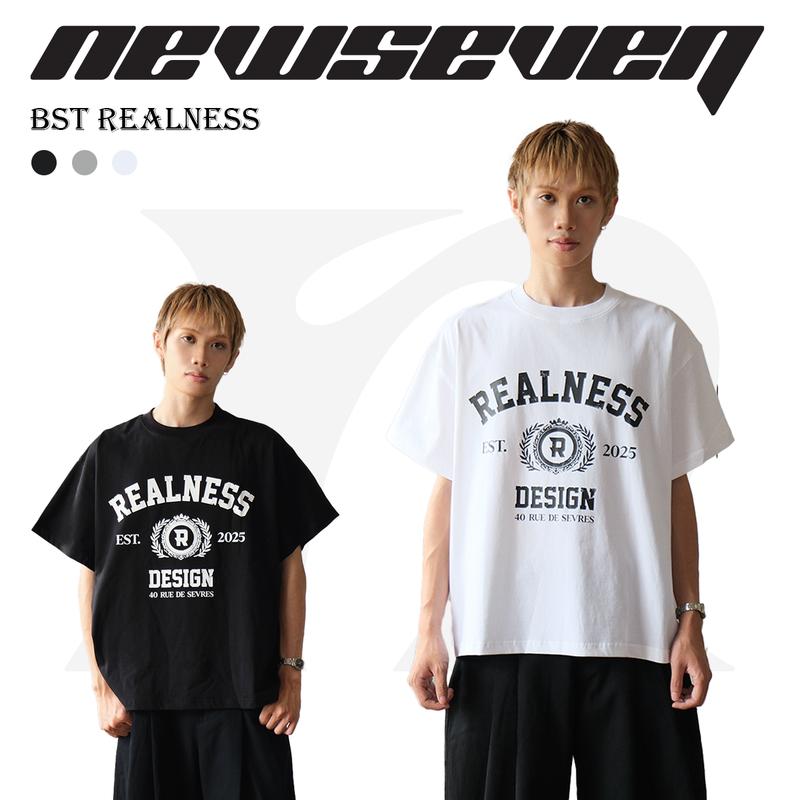 [ BST REALNESS ] Áo Thun Big Boxy NEWSEVEN Form Rộng Unisex Cotton Premium 250Gsm RAT.477