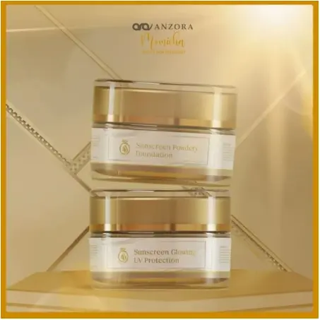 Sunscreen anzora/ sunscreen cair anzora/ sunscreen padat anzora Facial Perawatan
