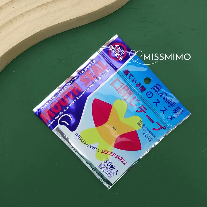 Plester Mulut Tidur Anti Ngorok Sticker Mouth Seal Tape Anti Dengkur Dewasa Anak 1