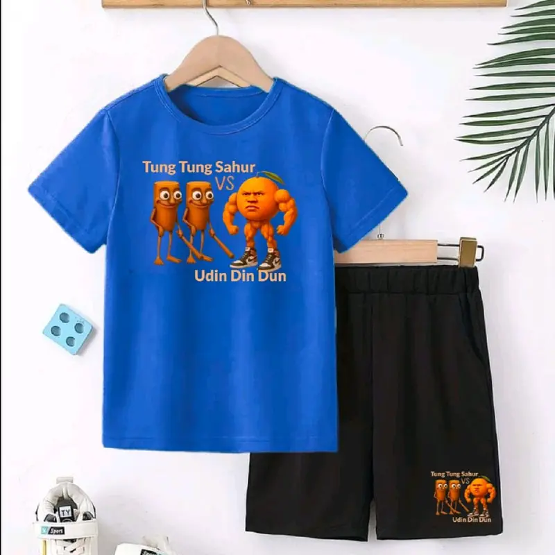 baju stelan anak udin din dun vs tung tung tung sahur 7