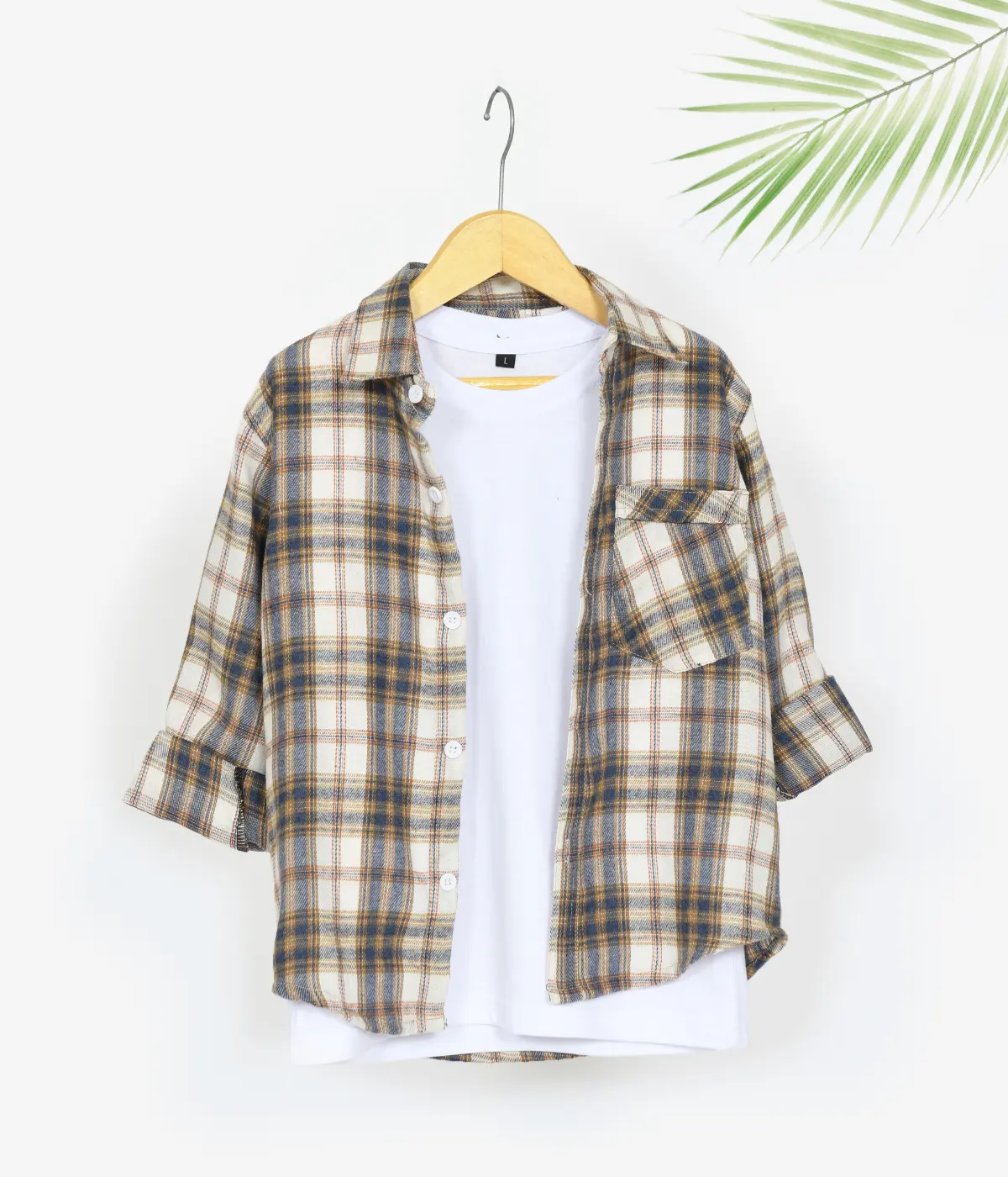 Baju Kemeja Flanel Anak Laki Laki Motif Kotak Usia 5 Sampai 14 Tahun