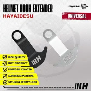 Hayaidesu Helmet Hook Extender Gantungan Pengait Helm Jok Motor Universal