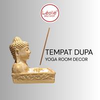 Gambar Leolle Bali Tempat Dupa Kepala Buddha | Wadah Bakar Dupa Aroma Terapi Zen Style | Patung Pajangan Meja Simbol Kedamaian & Ketenangan Fengshui | Incense Holder Tray Kerajinan Tangan Bali Klasik | Aksesoris Yoga Meditasi Pengharum Ruangan Estetik - Grey dari Leolle Bali Kota Denpasar 1 Tokopedia