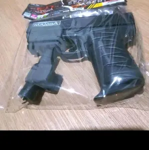 mainan pistolan tembak tembakan peluru plastik bulat kecil