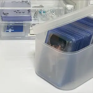 TOPLOADER PELINDUNG PHOTOCARD CLEAR BENING TRANSPARAN 35pt regular peel off deco kpop korea