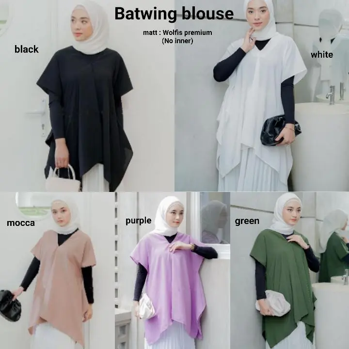 Batwing blouse / Atasan bigsize / Blouse batwing 0