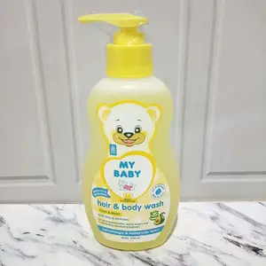 MY BABY Hair & Body Wash 300ml Pump Fresh & Moist - Dengan Kandungan Aloe Vera Dan Avocado Sabun Bayi