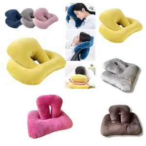 Bantal Tidur Multifungsi 3in1 Cocok untuk Tidur di Meja Kantor Sekolah Napping Pillow