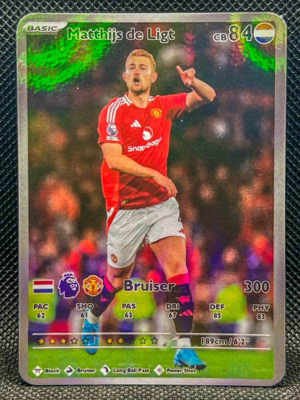 Manchester United EA FC 25 Pokemon Holographic Cards (2024/25) 5