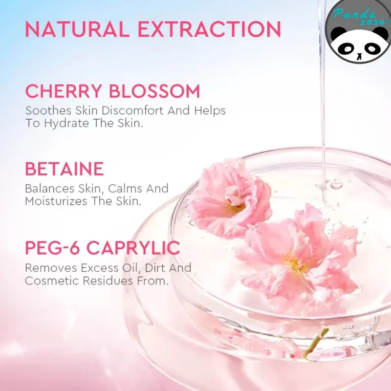 Glad2Glow Cherry Blossom Betaine Micellar Water 300 ml 5