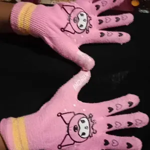 sarung tangan anak perempuan kuromi,usia TK katun lembut dan nyaman Fashion